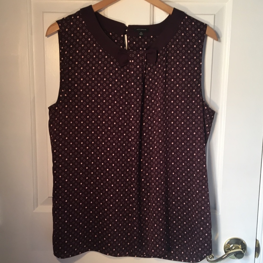 Ann Taylor purple blouse